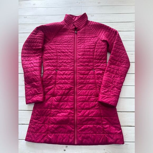 Patagonia Kai Lee Parka Long Puffer Style Jacket Women’s Size Small Pink - Picture 1 of 14